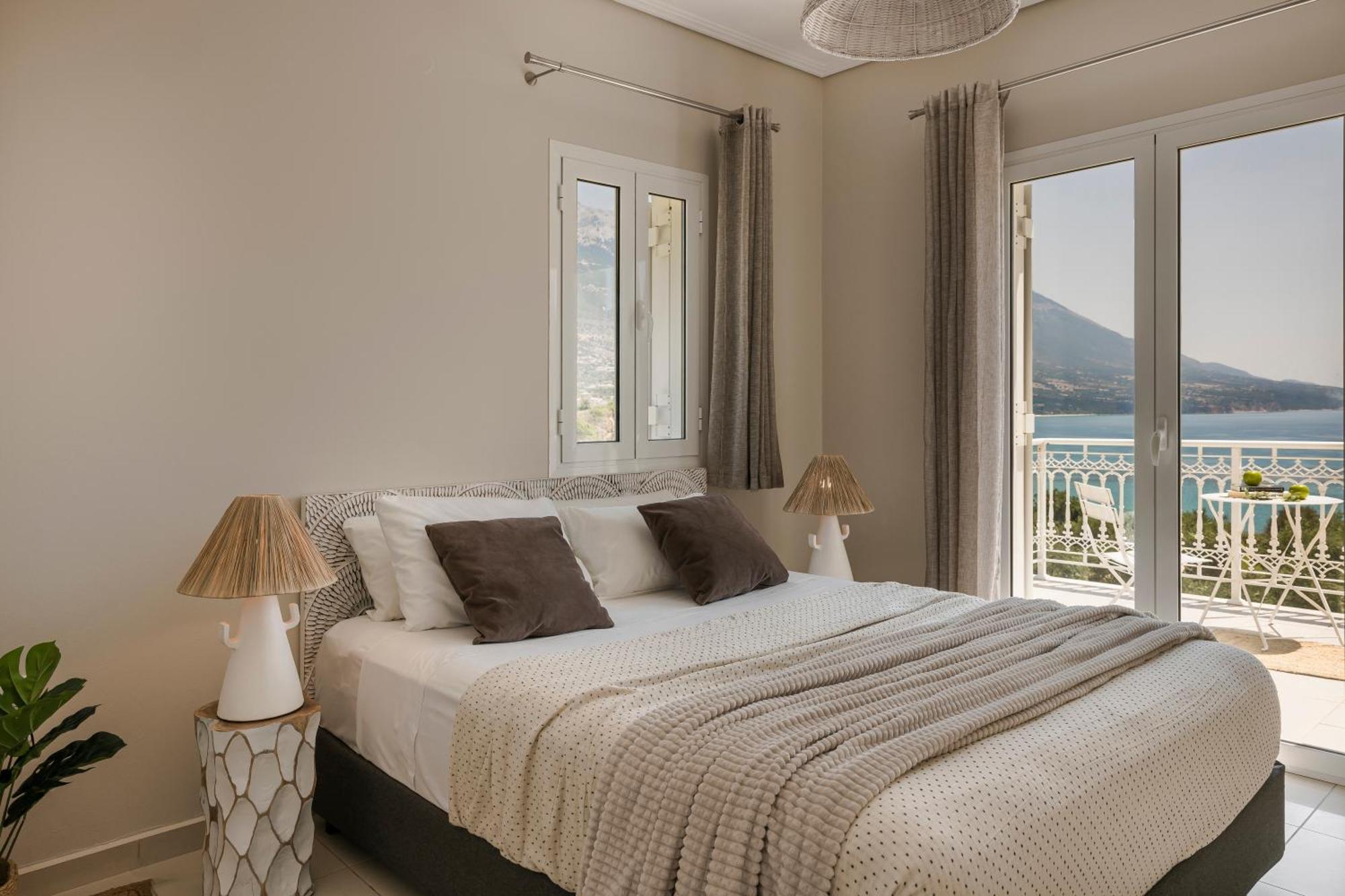Sea View Villa Kefalonia Private Villas Karavádhos Esterno foto