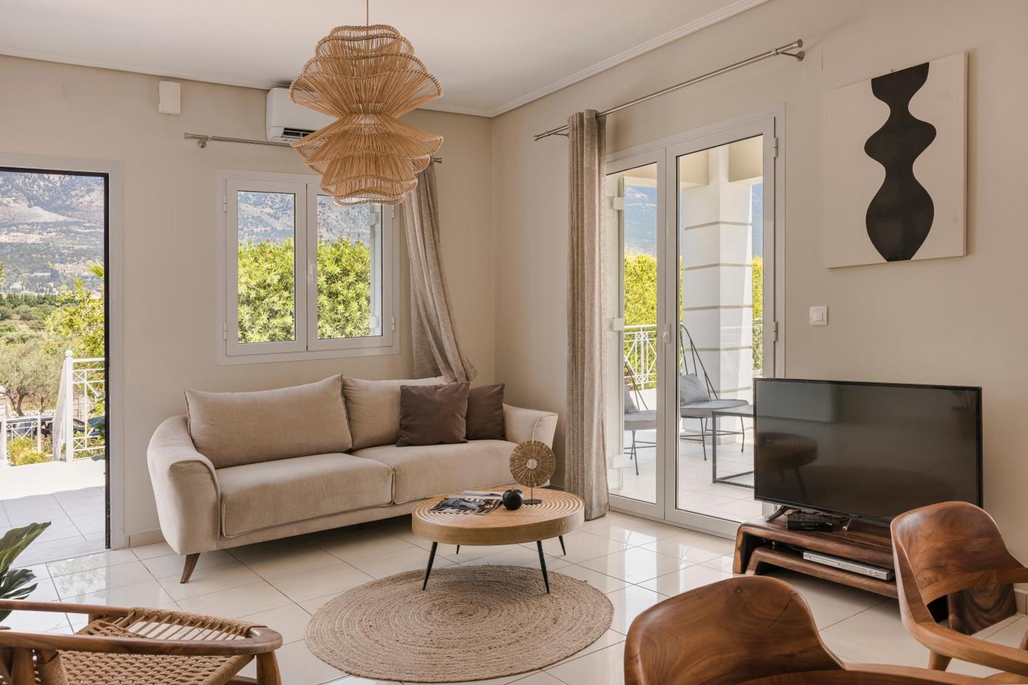 Sea View Villa Kefalonia Private Villas Karavádhos Esterno foto
