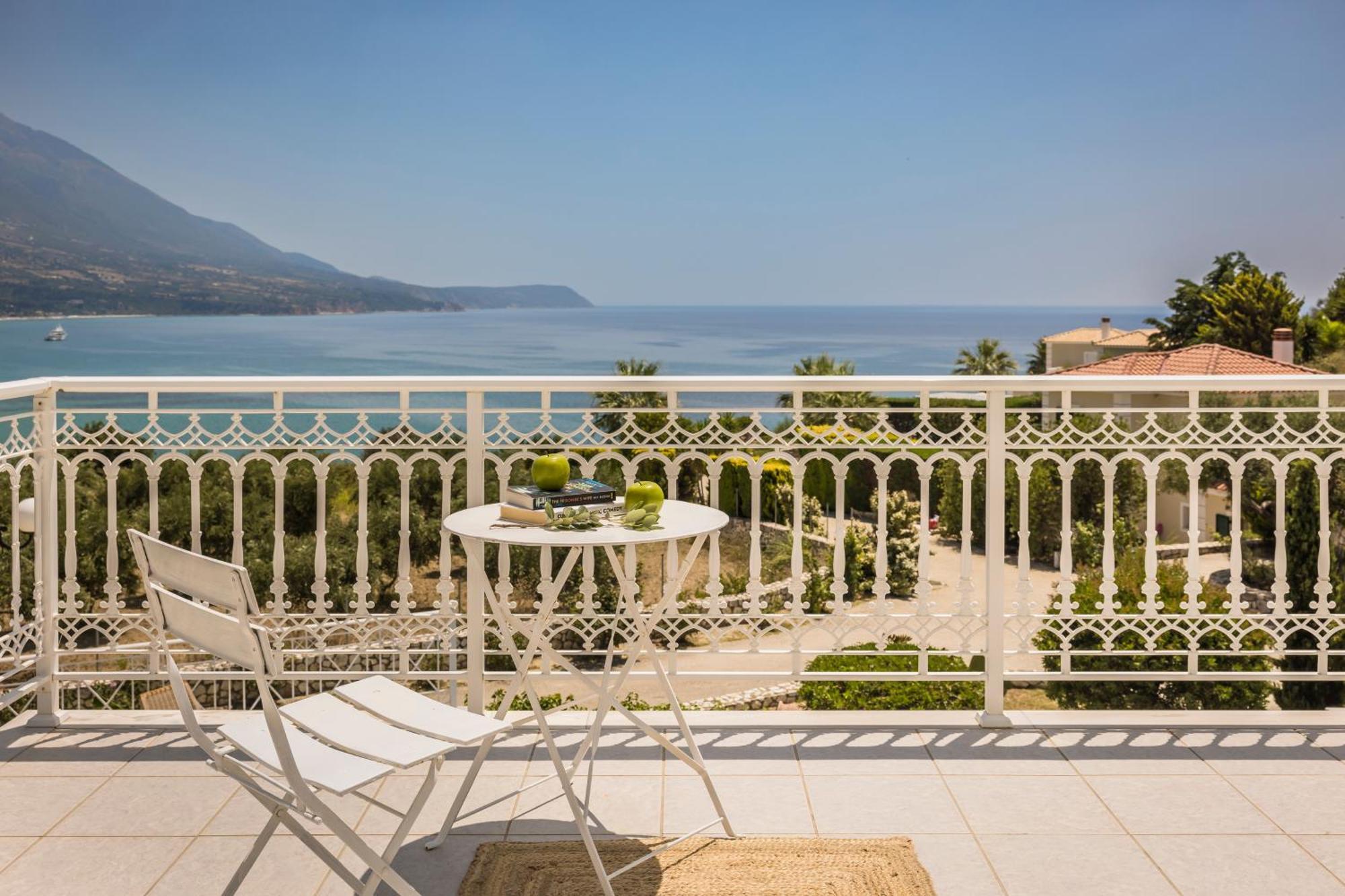 Sea View Villa Kefalonia Private Villas Karavádhos Esterno foto