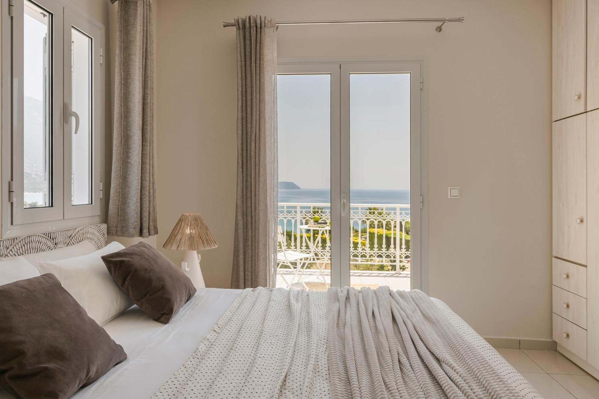 Sea View Villa Kefalonia Private Villas Karavádhos Esterno foto